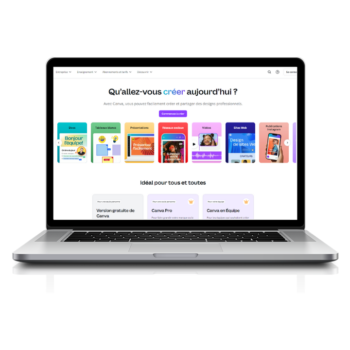Canva la plateforme de conception graphique