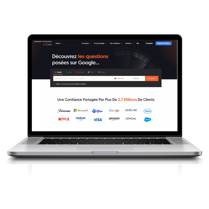 Les 10 meilleurs outils de recherche de mots-clés 6 Outils de recherche de mots-clés "AnswerThePublic"
