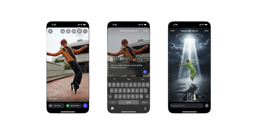 IA pour éditer les Stories Instagram