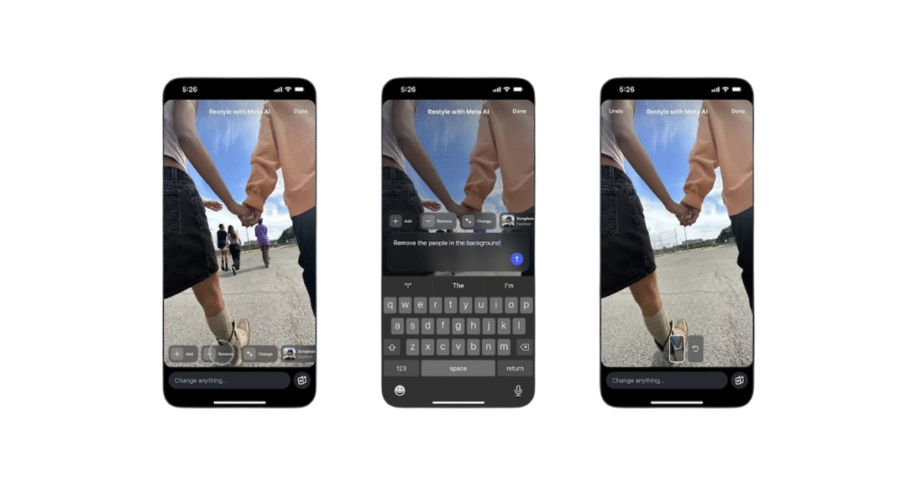 IA pour éditer les Stories Instagram