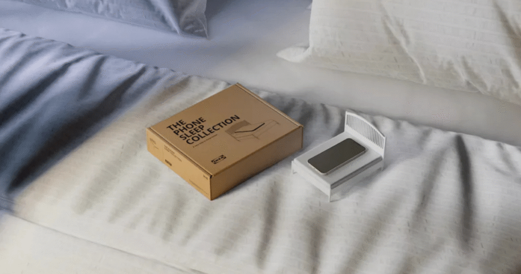 Campagne IKEA Phone Sleep Collection